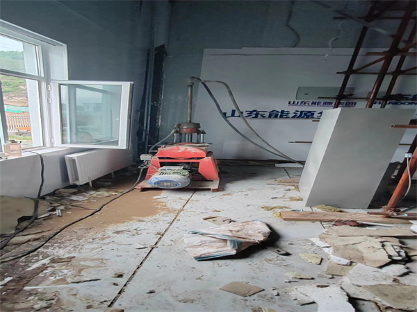 阜城地基基础下沉墙体裂缝加固注浆顶升施工