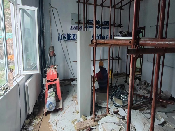 阜城厂房基础沉降注浆加固